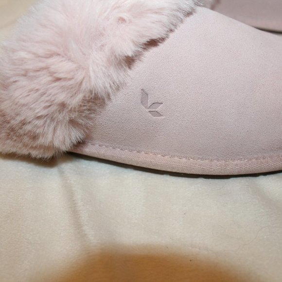 NIB UGG KOOLABURRA WOMEN'S SUEDE SCUFF SLIP ON SLIPPERS PINK - Picture 8 of 10